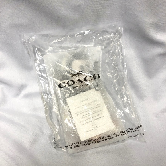 Coach x Disney Mickey Mouse 50th Leather Plush Bag Charm Keychain Fob - NEW - Picture 5 of 5